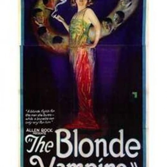 The Blonde Vampire Movie Poster (11 x 17)