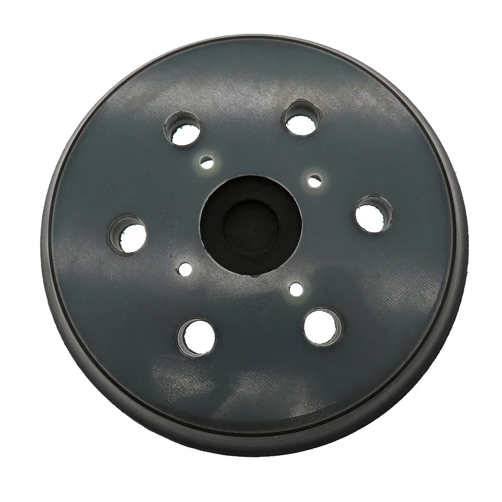 

6 Inch 6 Holes 4 nails Dust-free Black Backup Sanding Pad Sanding Disc Backing Pad Hook and Loop