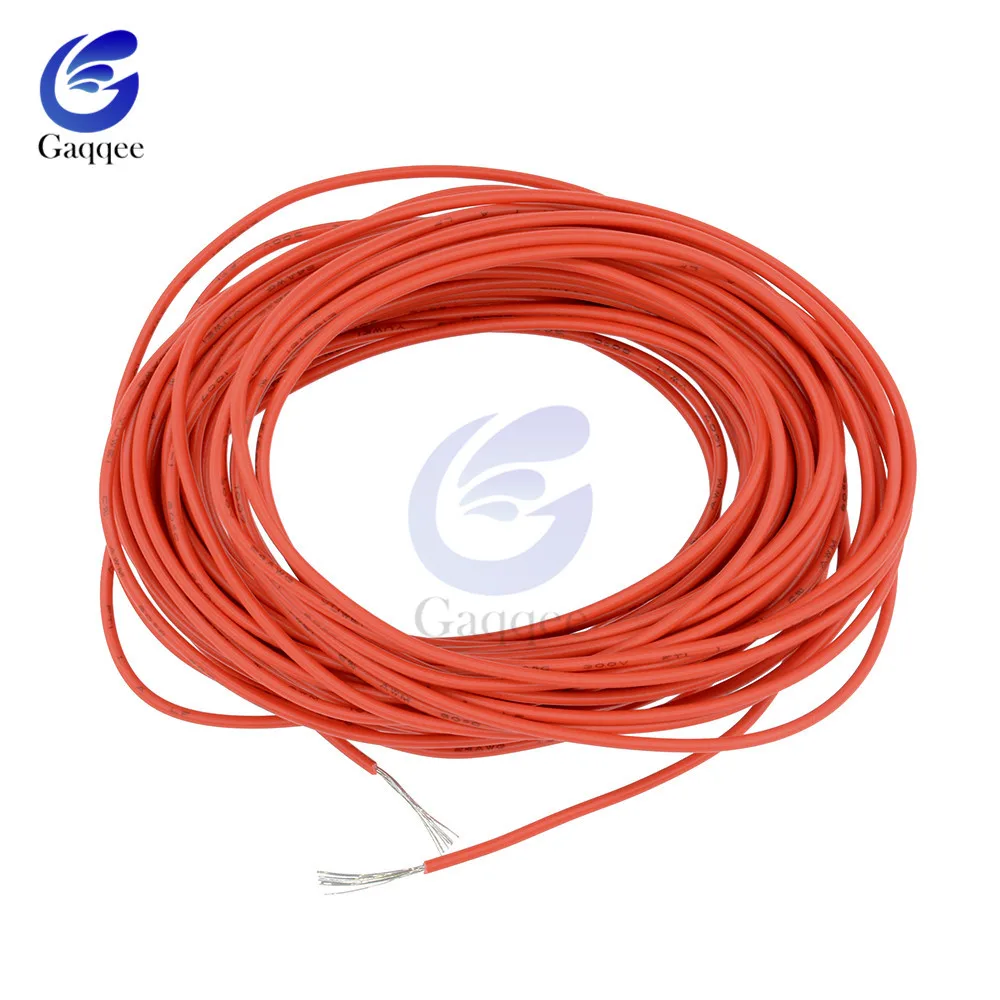 Луженая Медь 24awg электрический провод фотоэлектрический 80c 300 В изолированный