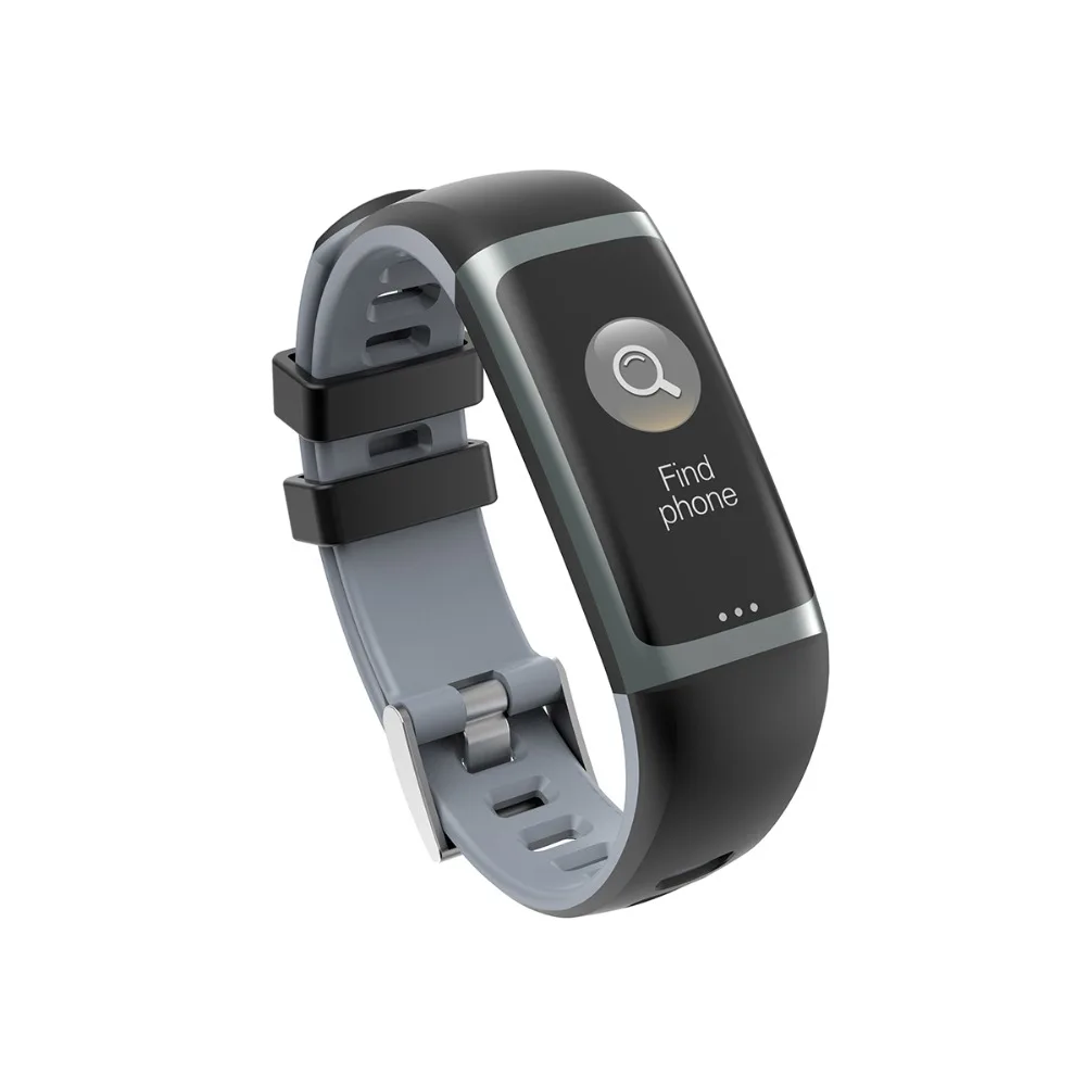 

OUTMIX G26 0.96 Inch Big Color Screen Touch Wristband HR Blood Pressure and Oxygen Monitor Visible Message Show Smart Watch