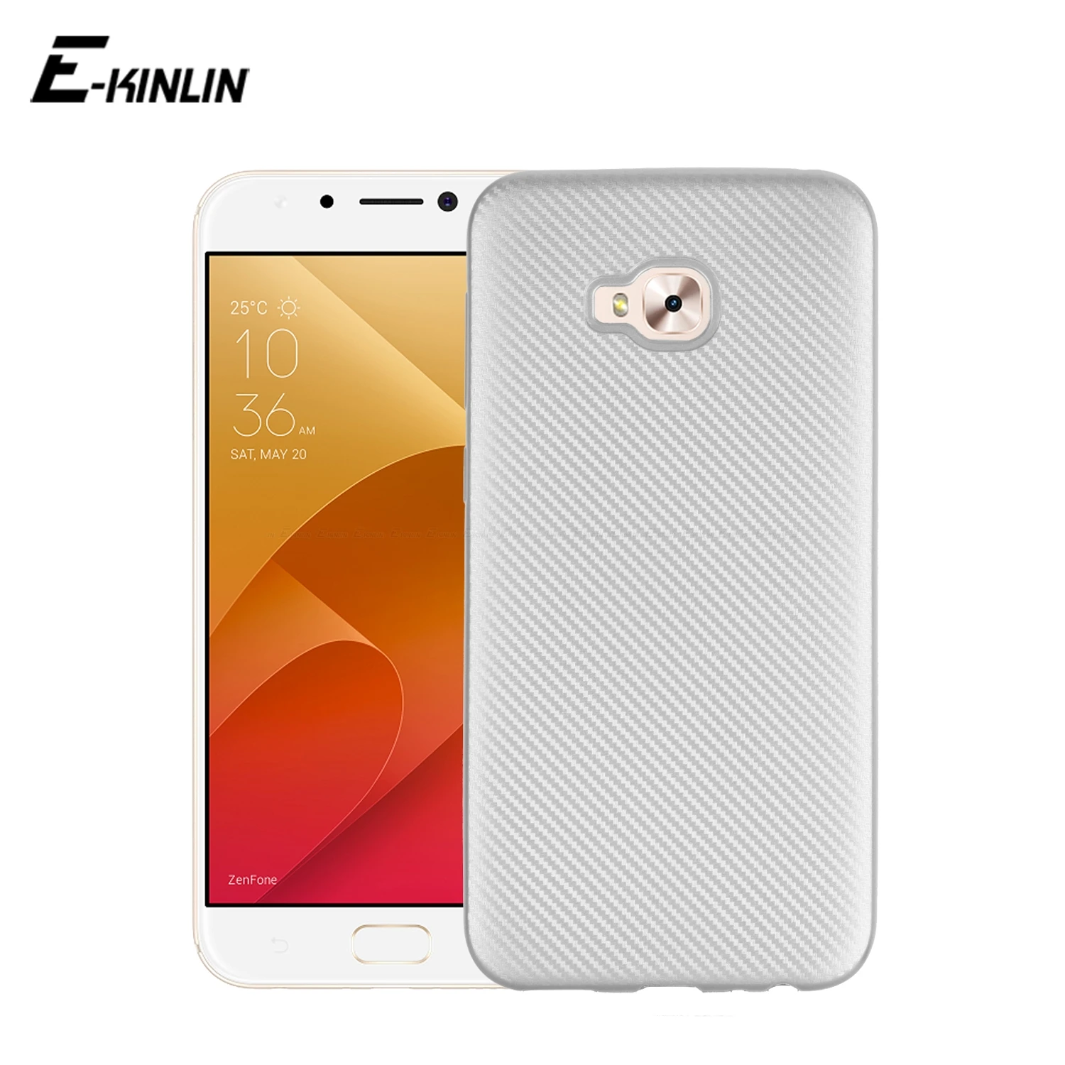 Carbon Fiber Texture Case For Asus ZenFone 4 Selfie Lite Pro ZB553KL ZD553KL ZD552KL Soft Silicone Phone Protective Back Cover Carbon Fiber Texture Case For Asus ZenFone 4 Selfie Lite Pro ZB553KL ZD553KL ZD552KL Soft Silicone Phone Protective Back Cover