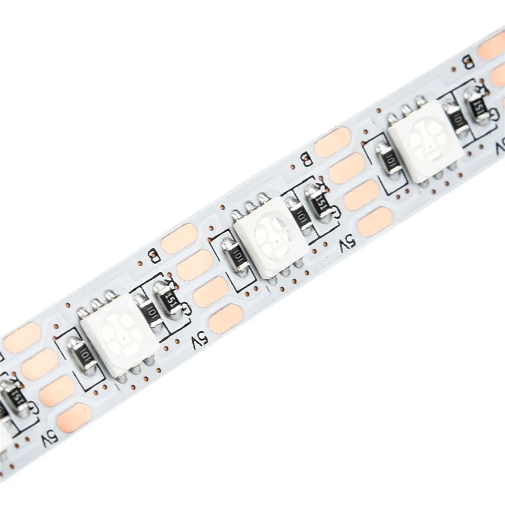 50 см/100 см/200 см USB Светодиодная лента для телевизора с задней лампой 5050RGB изменение