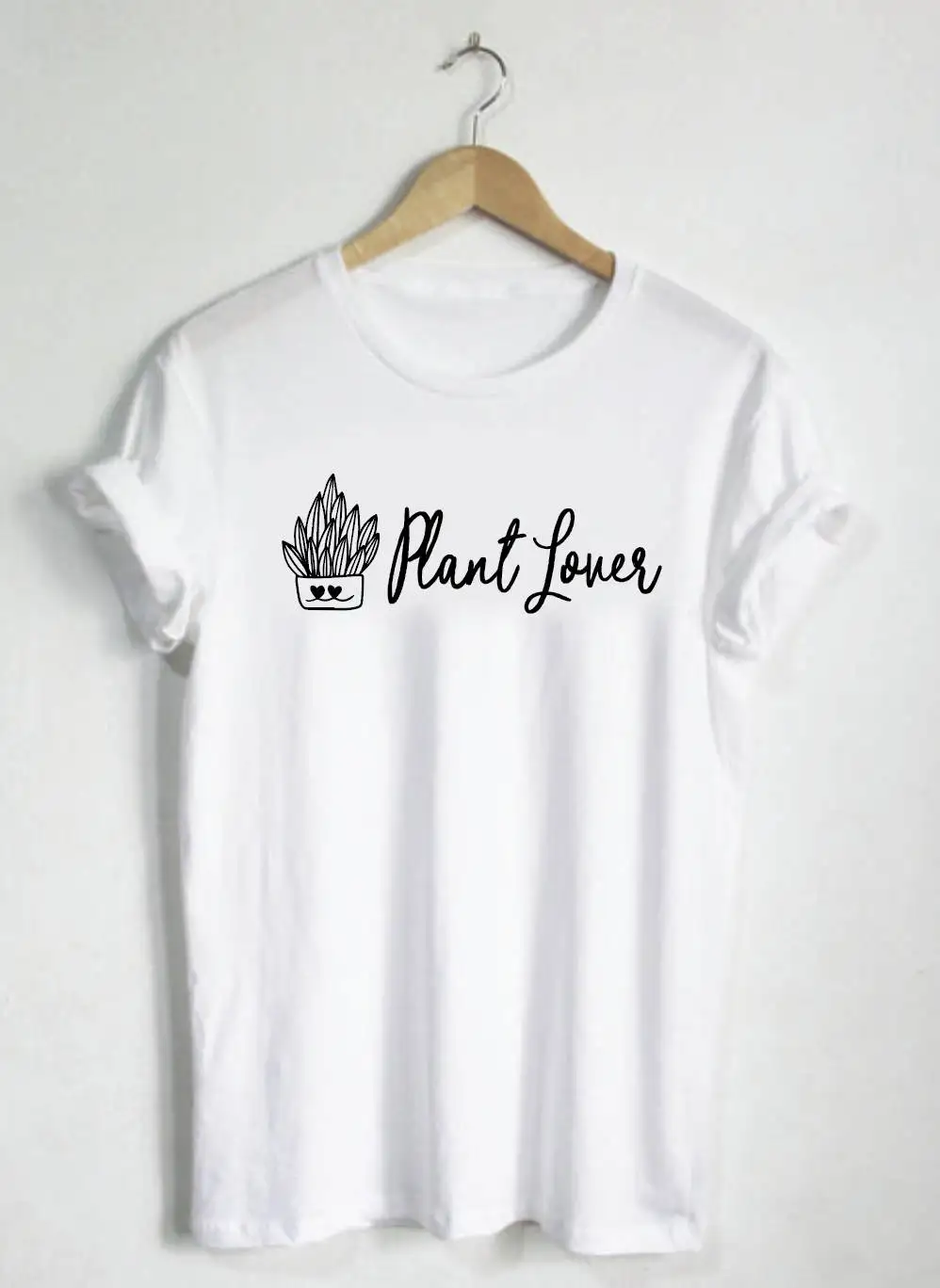 

Plant Lover Shirt - Unisex/Womans Tshirt Plant Eater Vegetarian Vegan Shirts Graphic Tee Flowers Garden-D180