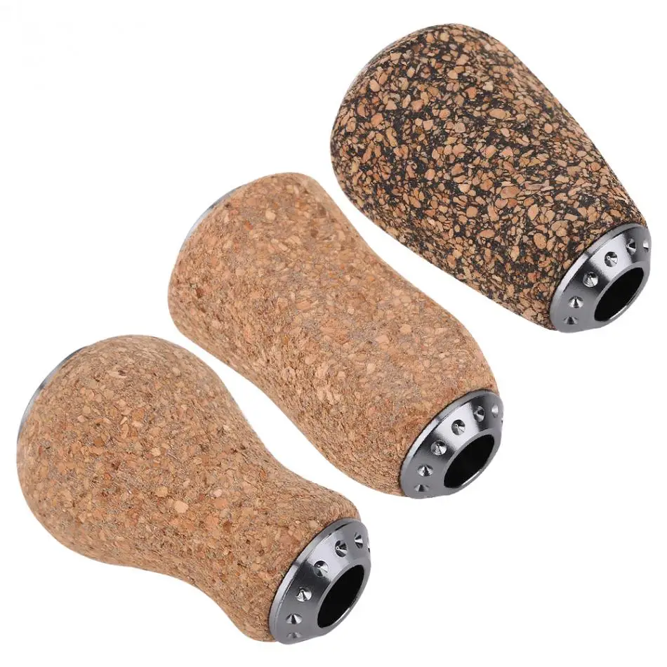 Fishing Reel Wooden Handle Knob Durable Carp Fishing Reel Knob for