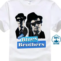 The Blues Brothers Jake & Elwood фото футболка для взрослых отличный классический фильм Бесплатная доставка Мужская футболка