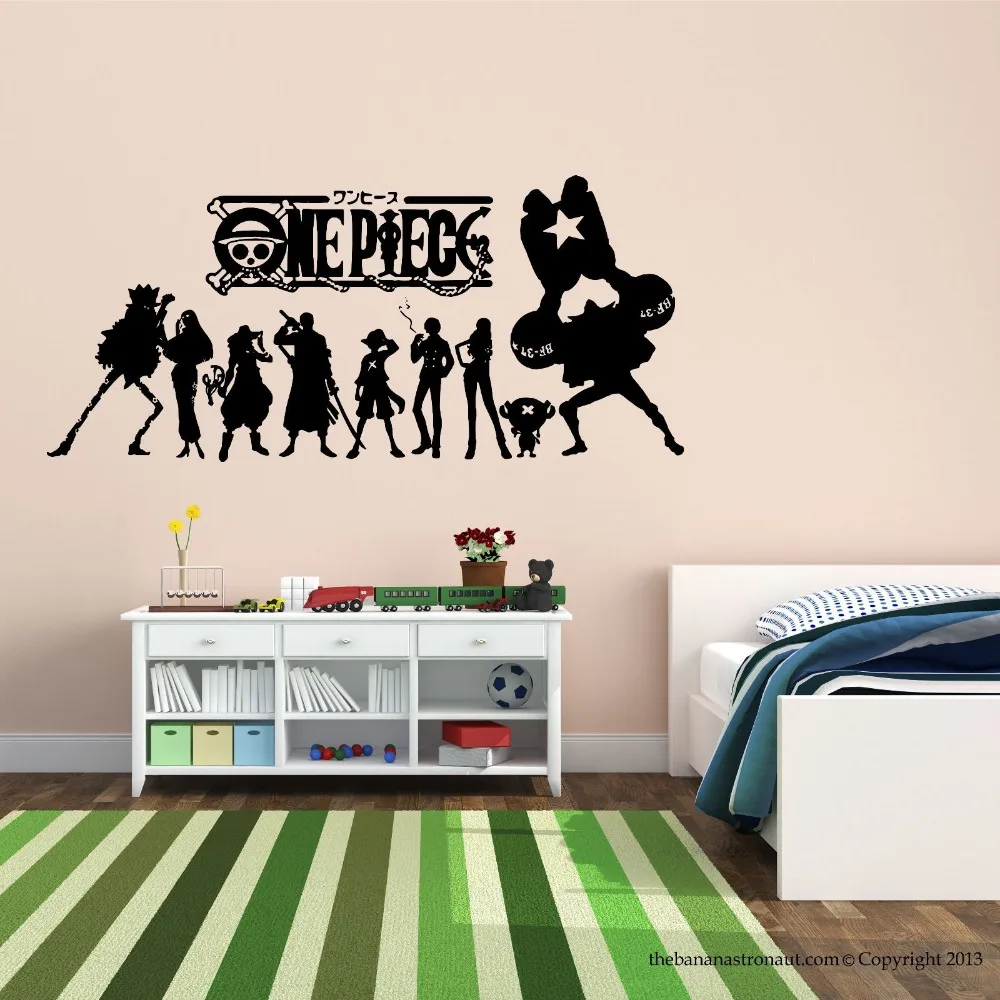 Japanse Anime Muurtattoo Stickers Decor 