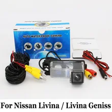 Для Nissan Livina C-Gear X-Gear/Grand Livina/RCA AUX Проводной или Беспроводной/CCD Ночного Видения HD Камера Заднего вида