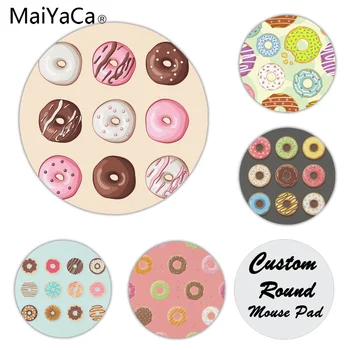 

MaiYaCa In Stocked Just Donuts gamer play mats Mousepad Size for 20x20cm 22x22cm Small Mousepad
