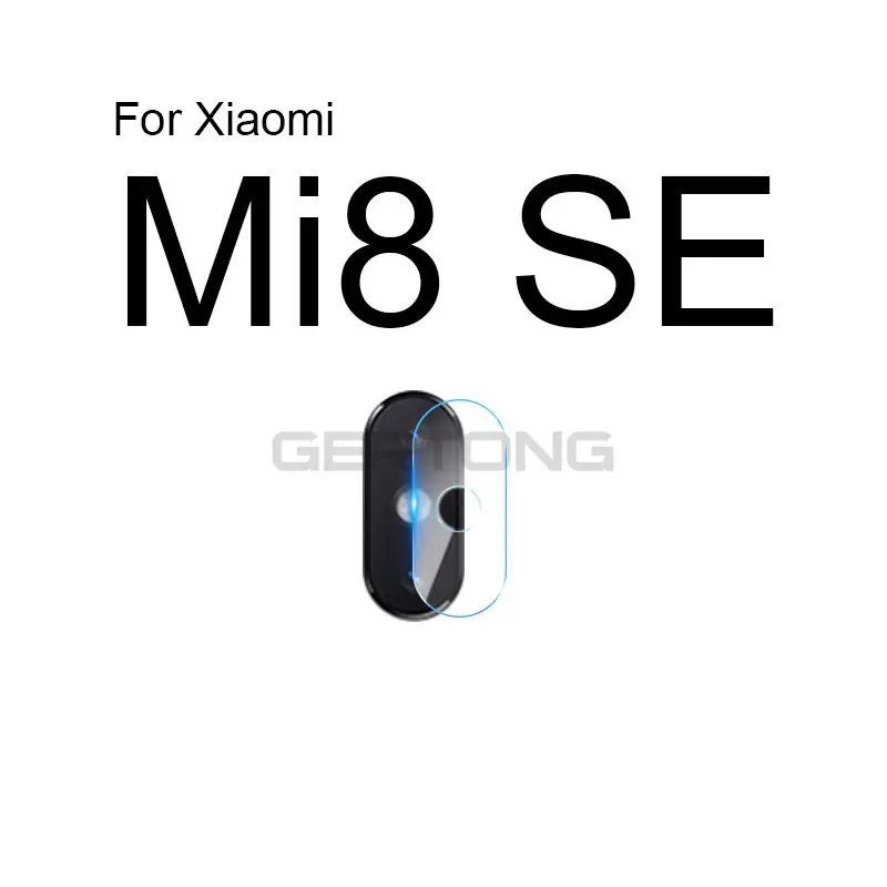 2 шт., закаленное стекло для объектива телефона Xiaomi mi 8 A1 A2 Lite MAX 3 mi x 2 s mi 9 SE Red mi Note 7 6A 6 5 Pro, Защитная пленка для камеры - Цвет: For Xiaomi mi8 SE