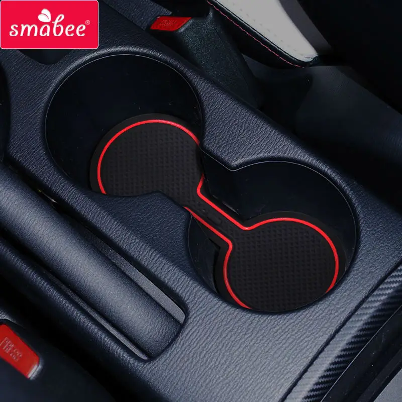 Prix pour Pour Mazda CX-3 Porte fente tapis CX3 Porte rainure tapis Anti Slip Mat Pad/Tasse 13 pcs Prix pour Pour Mazda CX-3 Porte fente tapis CX3 Porte rainure tapis Anti Slip Mat Pad/Tasse 13 pcs