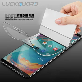Перейти на Алиэкспресс и купить Гидрогелевая пленка для OnePLus 6 T 7 8 Pro с полным покрытием, мягкая защитная пленка для OnePlus 7T 5 6 T One plus 6 5T 8, прозрачная пленка без стекла