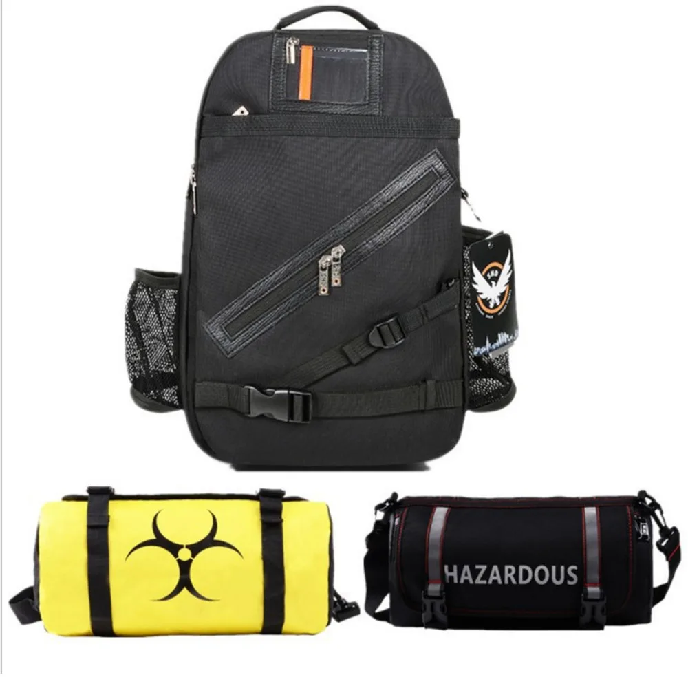 

UBI Workshop Tom Clancy's The Division Game Periphery Dark Area Package Tactic Backpack A Bag Single Shoulder Packpack Boy Men
