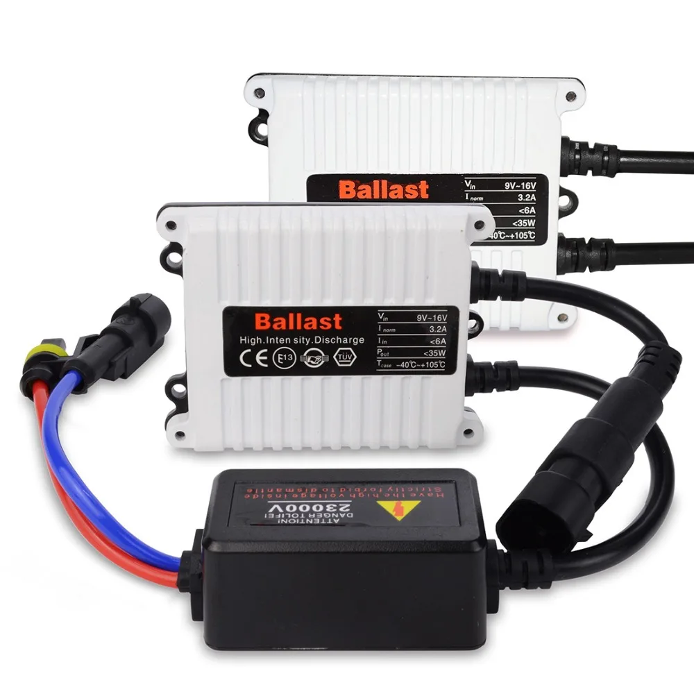 Комплект Ксеноновых Ламп Safego AC HID H7 H4 H1 H3 H8 H9 H10 H11 H13 880 881 9003 9004 9005 9006 9007 6000K 8000K