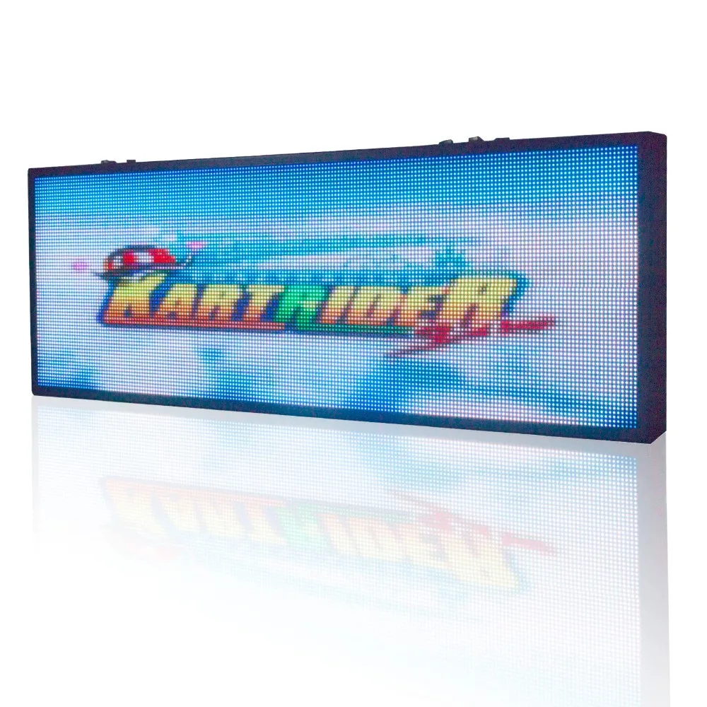 Full Color Indoor LED Video Display Screen Led Message Sign Programmable, Clearly Display Video  Music(voice) (1)
