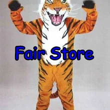 Высокое качество свирепый дикий талисман Тигра костюм взрослый размер высокой эмуляции дикий Свирепый тигр Mascotte наряд костюм кунг-фу панды SW89