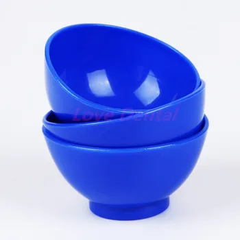 

3pcs Dental Lab Rubber Mixing Bowls for Oral Hygiene Teeth Whitening Tool