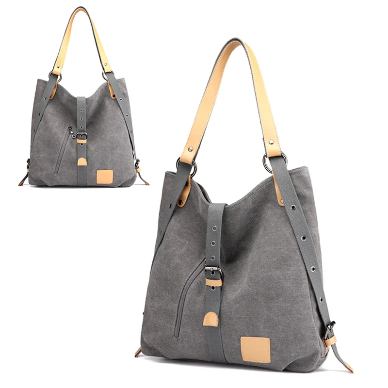 

1 Pcs Women Shoulder Bag Handbag Large Capacity Canvas for Mobile Phone Travel WF 668