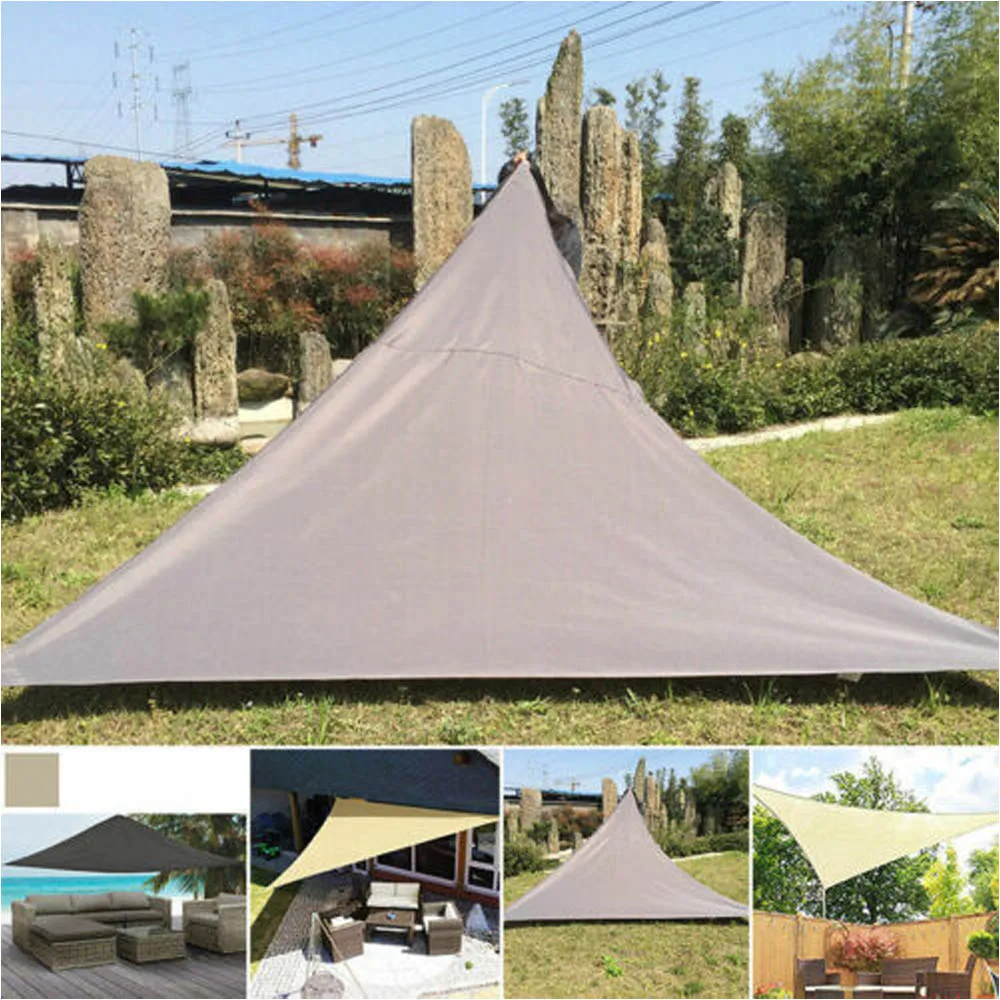 

Waterproof Sun Shelter 3.6M Triangle Sunshade Protection Outdoor Canopy Garden Patio Pool Shade Sail Awning Camping Picnic Tent