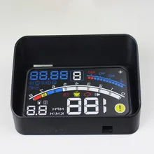 ActiSafety 4E OBDII автомобили hud Дисплей пленка 5," HUD лобовое стекло проектор OBD2 переключатель кабель Hud+ кронштейн