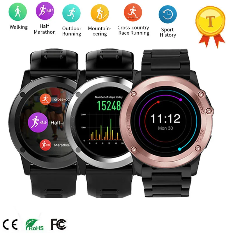  Best Selling 1.39-inch OLCD Screen Smart Watch Heart Rate Monitor Pedometer Tracker Anti-lost Bluet