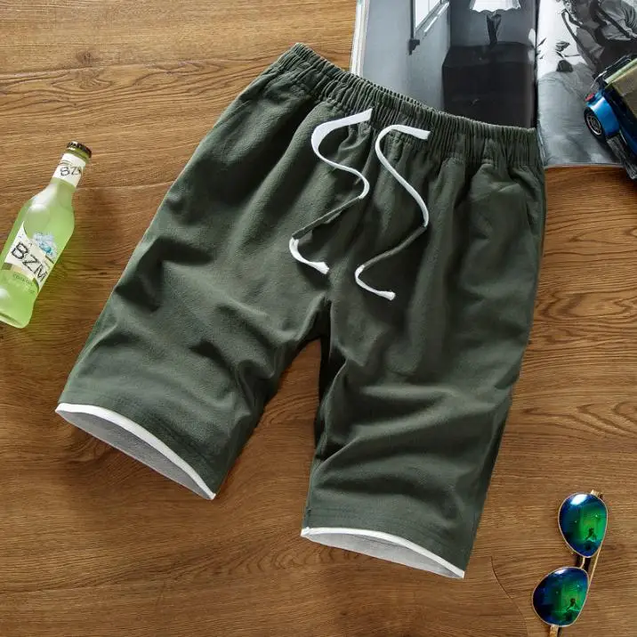 High quality 2019 summer leisure Elastic Waist Drawstring teenagers students men's beach shorts High quality 2019 summer leisure Elastic Waist Drawstring teenagers students men's beach shorts