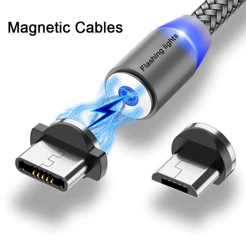 Провод для быстрой зарядки, провод для передачи данных, кабели для телефонов type-C, Android, Micro USB, USB, магнитный кабель для iPhone, быстрое зарядное устройство