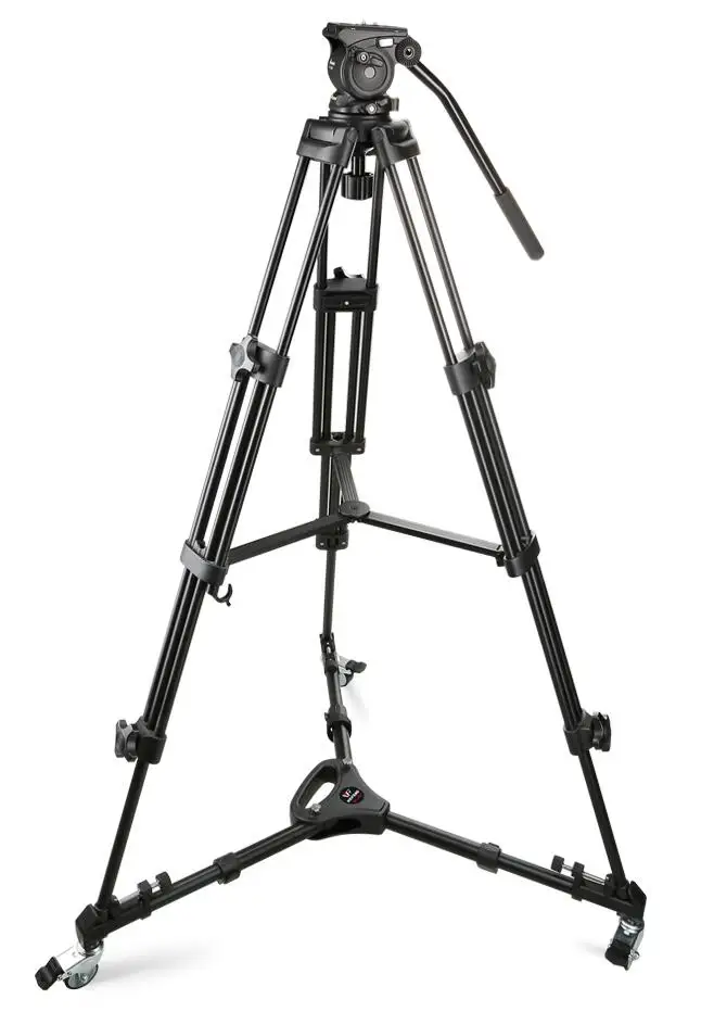 Deventer фотографии 1.89 м тяжелый тип штатив и Штативные головки SLR Камера/видео Камера 15 кг несущей + несущие подвижный шкив