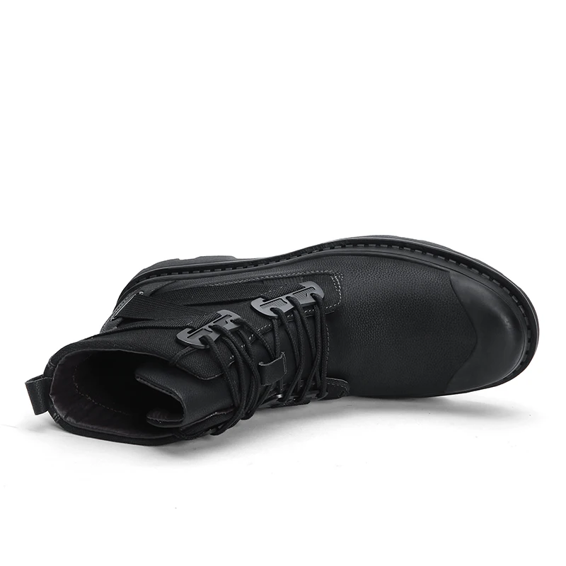 Quentes Vaca Dos Ar Couro Masculinos Boots Calçados Homens Fur Das Sapatos Ao Botas black Black Neve gray Sapatilhas Pelúcia Peles No Novos De Inverno Adulto Genuíno With Fur Fur Ankle Casuais Para Livre qY8xv7w6