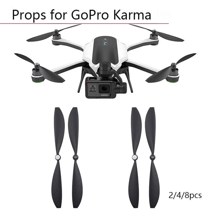 

2/4/8pcs Replacement Propellers CCW/CW Props for GoPro Karma Drone Quick Release Propeller RC Quadcopter Blades Accessories Kits