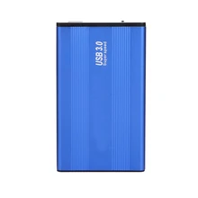 Sata к USB жесткий диск коробка Высокая скорость 2,5 «USB 3,0 внешний жесткий диск HDD корпус/корпус алюминиевый Caddy HDD коробка