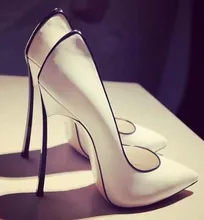 Newest High Quality Young Women Shoes Ankle Hot Sale Fashion Point Toe High Heel Cheap Price White Pink Wedding Party Dress Shoe