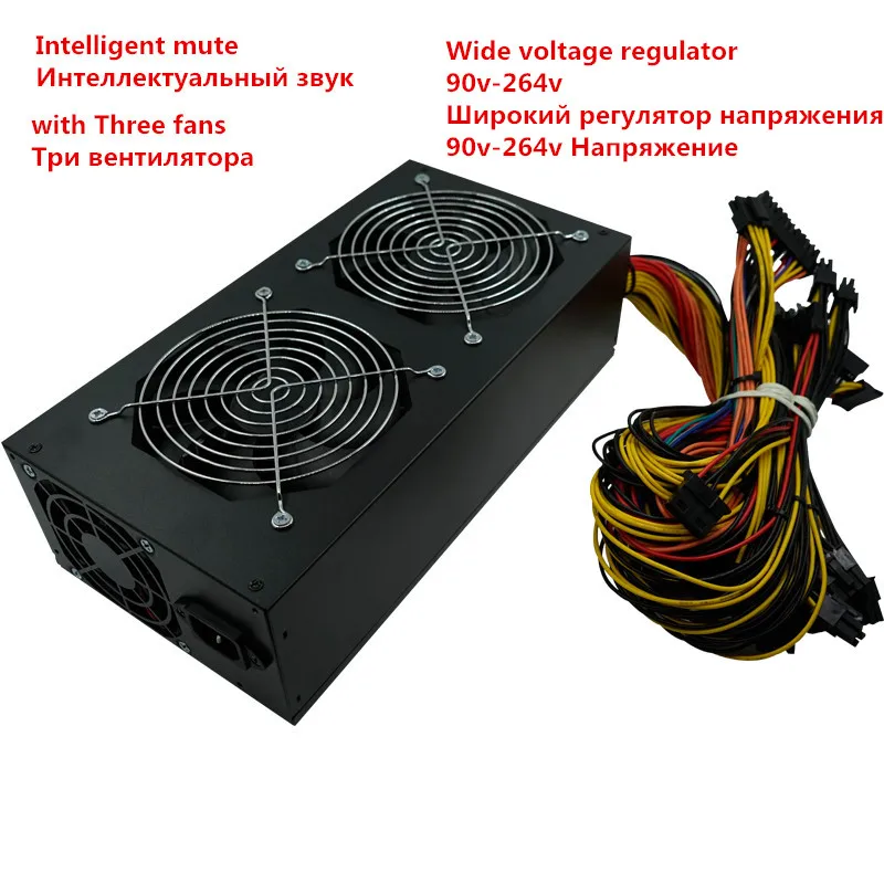 free ship 1800w psu ATX power supplies for mining asic bitcoin miner pc power switch ethereum mining pico psu rig 110V antminer free ship 1800w psu ATX power supplies for mining asic bitcoin miner pc power switch ethereum mining pico psu rig 110V antminer