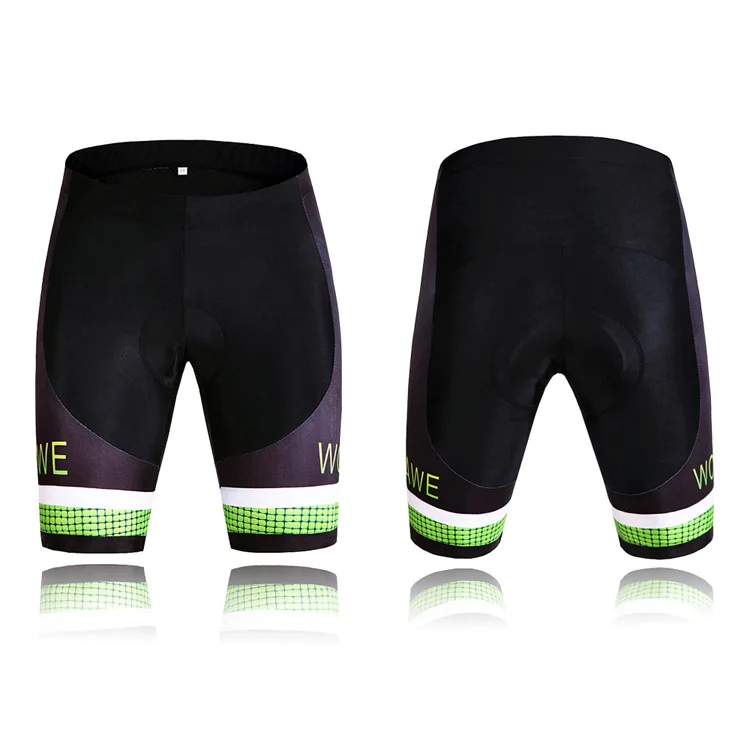 WOSAWE Men's Bicycle Cycling Tight Shorts Gel Padded Cushion Shorts