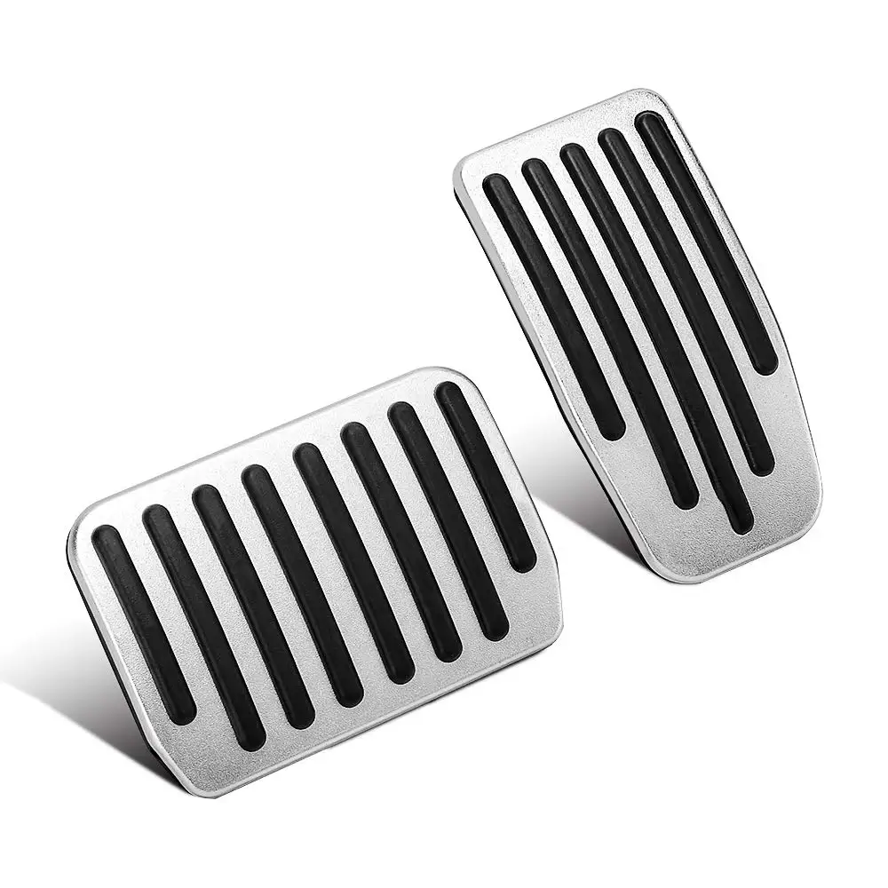 

Non-Slip Performance Foot Pedal Pads,Auto Aluminum Pedal Covers for Tesla Model 3 Pedal (A Set of 2)