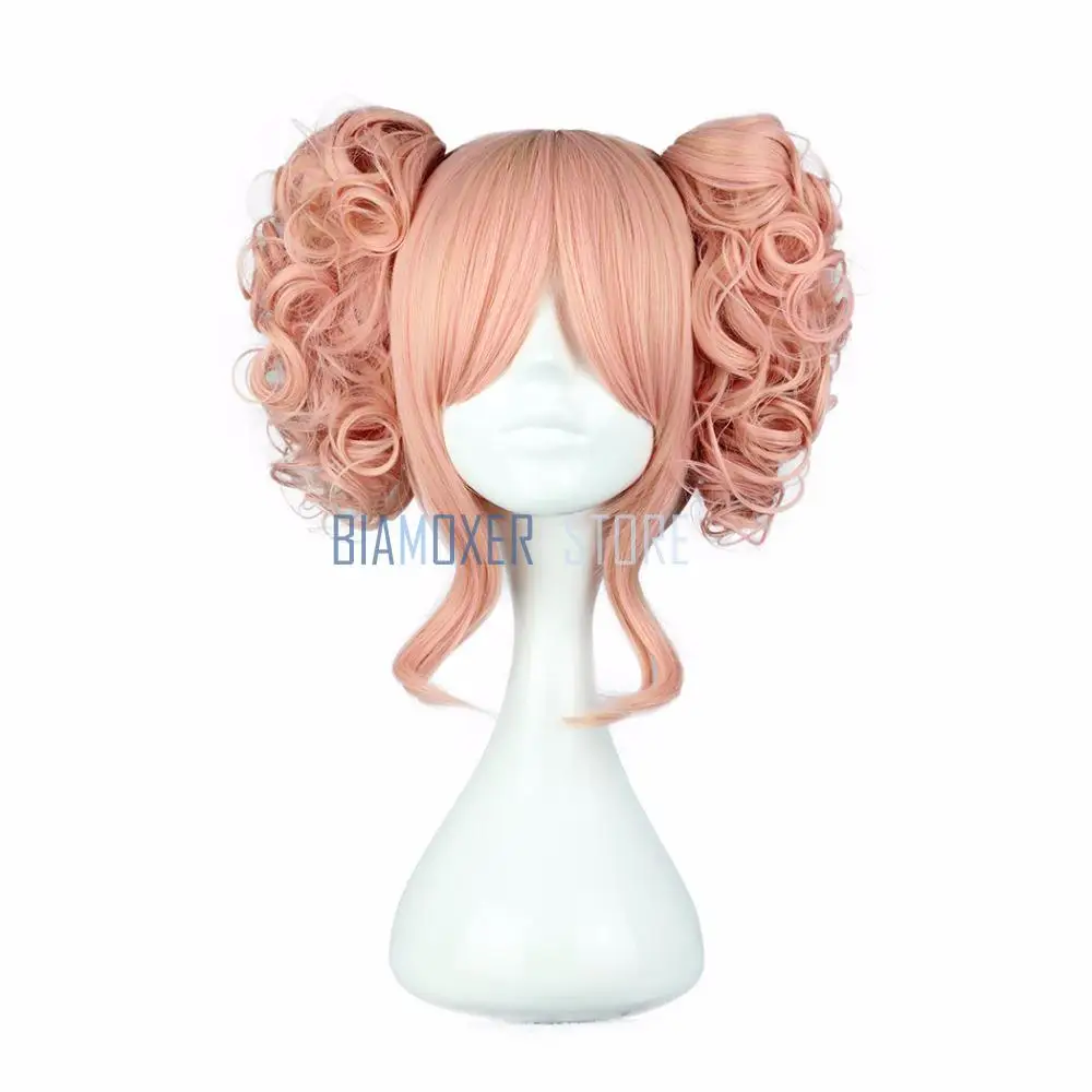 

Biamoxer 35cm Lolita Cosplay wigs Short Wig with 2 ponytails Synthetic Blue Pink Black 6 Colors 100% High Temperature Fiber Hair