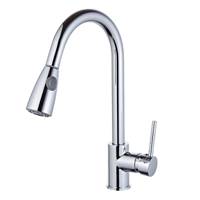 Cheap 360 Degrees Rotatable Modern Brushed Nickel Pull Out Kitchen Faucet Solid Brass Single Handle Wash Basin Sink Mixer Faucets Cheap 360 Degrees Rotatable Modern Brushed Nickel Pull Out Kitchen Faucet Solid Brass Single Handle Wash Basin Sink Mixer Faucets