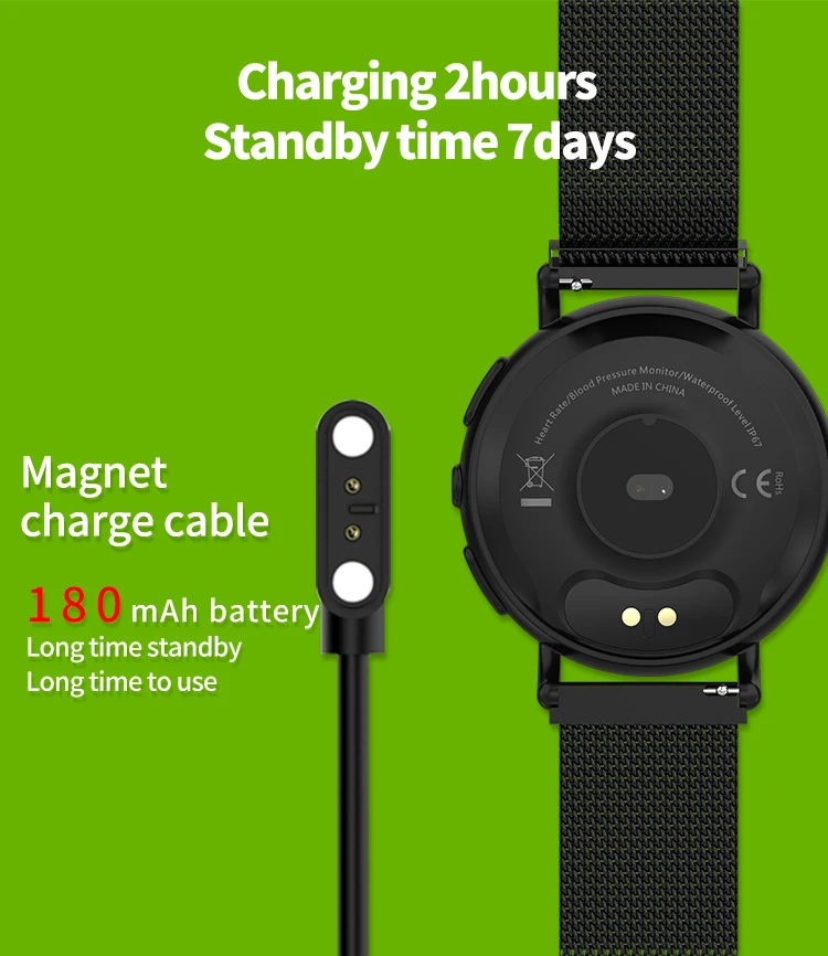 DOOLNNG D7 Смарт-часы OLED цветной экран Мужская мода Фитнес-трекер сердечный ритм кровяное давление кислород Smartband браслет