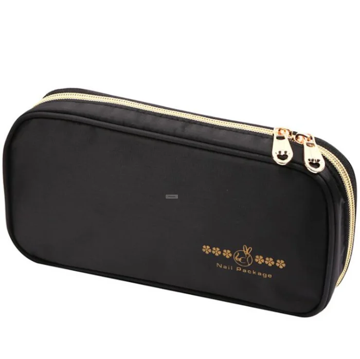 

1pc Nail art tools bag nail brushes pen storage case multi-function waterproof manicurist Portable bag Manicure accessories