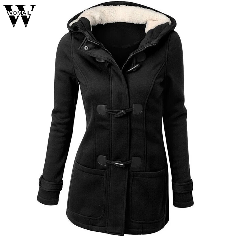 

Womail Fashion Women Casual Windbreaker Outwear Warm Wool Slim Long Coat Jacket Trench jan12/30 oct30