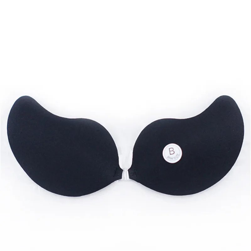 

Women Bra 2 styles Self Adhesive Strapless Bandage Stick Gel Silicone Push Up Invisible Bra