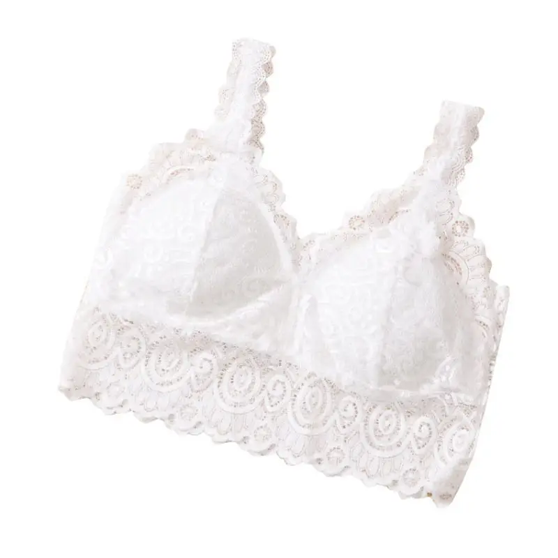 2018 nuevo пикантные mujeres encaje вязаный крючком Bralette sujetador Бюстье Растениеводство Топ