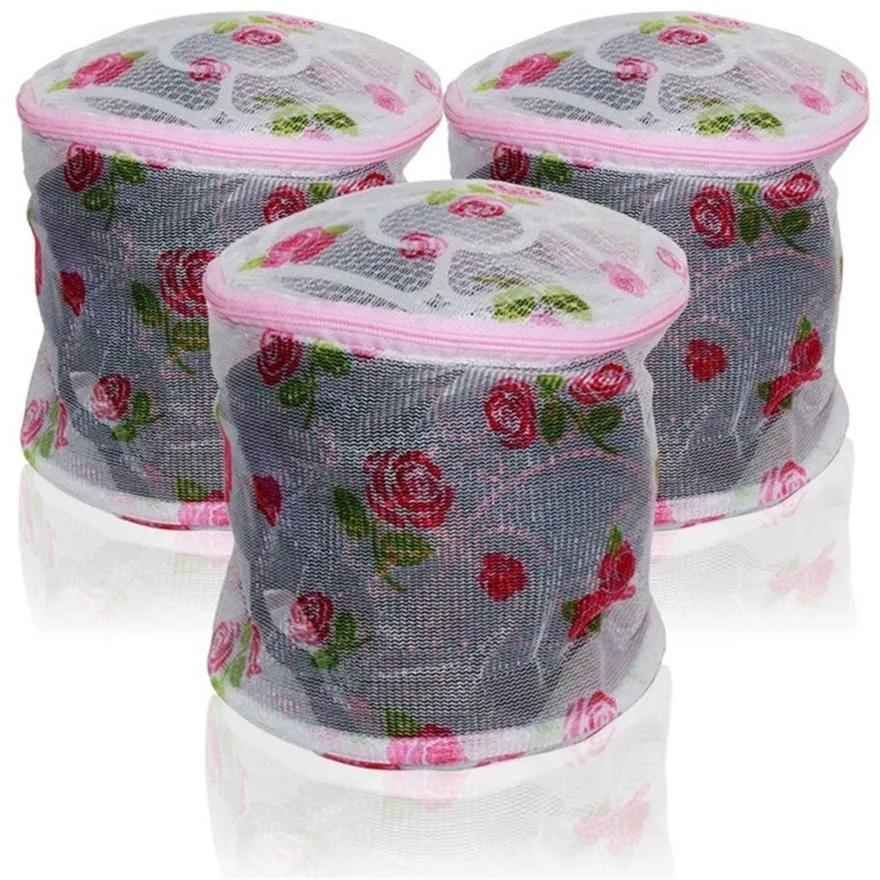 

1 pc Net Wash Protective Mesh Laundry Wash Bags Bra Underwear Machine Laundry Bag cleaner healthier Wash Bag #0315 A1# A#487