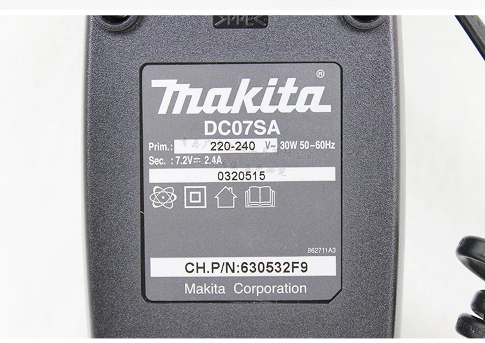 Япония Makita DF010DSE зарядная отвертка электрическая отвертка Складной Тип Двойной литиевой батареи легкий дизайн