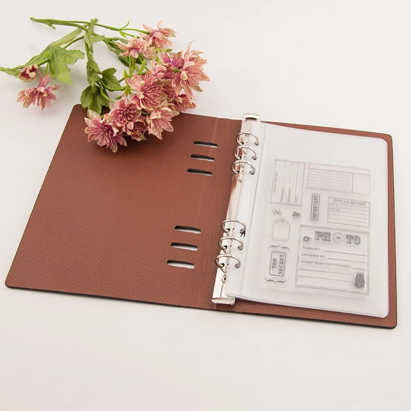 

DIY Scrapbooking Cutting Dies Stencil Storage Book Collection Album Cover Holder