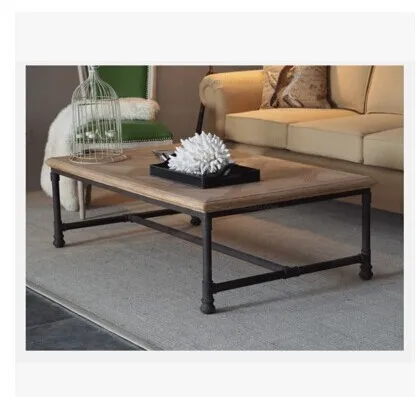 American Law Rustic Furniture Vintage Industrial Style Coffee