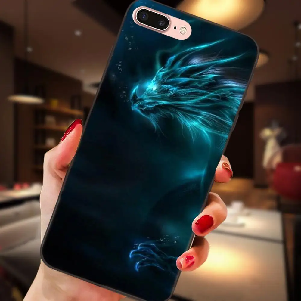 Популярный чехол для Apple iPhone 4 4s 5 5S SE 6 S 7 8 Plus X XS Max XR God чудовище Дракон