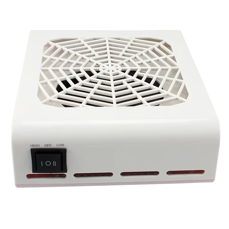 

Nail Dust Vacuum Cleaner Suction Filter 2 Speeds Dust Collecting Tool US/EU Plug 669