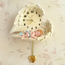 font b wall b font font b clock b font angel font b clock b