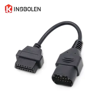 

For Mazda 17Pin to 16Pin OBD2/OBDII Car Diagnostic tool Converter Cable 17 Pin to 16 pin Female extension connector