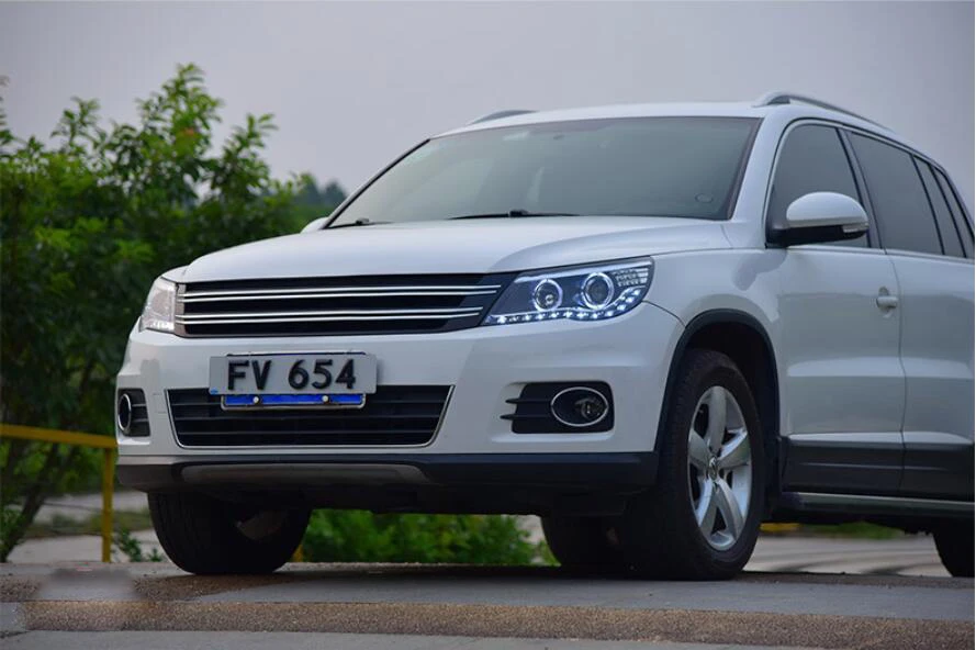 Bumer лампа головной светильник для Tiguan головной светильник, 2013~ /2009~ 2012, автомобильные аксессуары, Tiguan противотуманный светильник, passat, magotan, polo, Tiguan